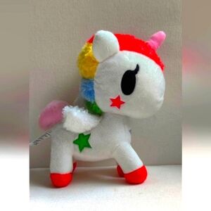Tokidoki Unicorno Stellina Plush White Red Unicorn